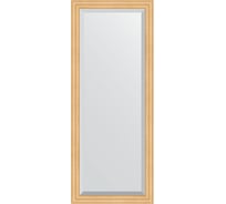 Зеркало EVOFORM с фацетом в багетной раме - сосна 62 мм (61x151 см) BY 1183