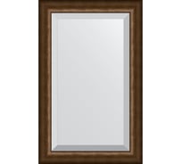 Зеркало EVOFORM с фацетом в багетной раме - состаренная бронза 66 мм (52x82 см) BY 1138