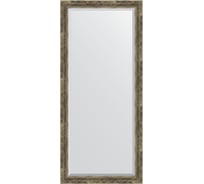 Зеркало EVOFORM с фацетом в багетной раме - старое дерево с плетением 70 мм (73x163 см) BY 3590