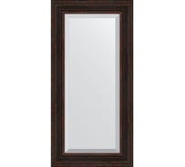 Зеркало EVOFORM с фацетом в багетной раме - темный прованс 99 мм (59x119 см) BY 3499