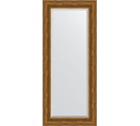 Зеркало EVOFORM с фацетом в багетной раме - травленая бронза 99 мм (64x149 см) BY 3550