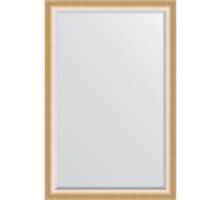 Зеркало EVOFORM с фацетом в багетной раме - травленое золото 87 мм (116x176 см) BY 1221