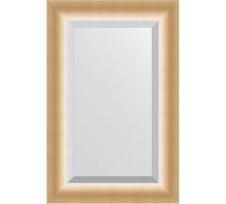 Зеркало EVOFORM с фацетом в багетной раме - травленое золото 87 мм (56x86 см) BY 1141