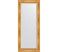Зеркало EVOFORM с фацетом в багетной раме - травленое золото 99 мм (69x159 см) BY 3574