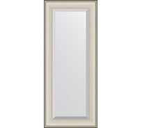 Зеркало EVOFORM с фацетом в багетной раме - травленое серебро 95 мм (58x138 см) BY 1256