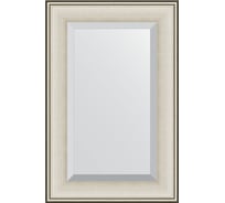 Зеркало EVOFORM с фацетом в багетной раме - травленое серебро 95 мм (58x88 см) BY 1236