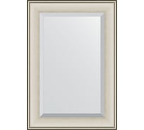 Зеркало EVOFORM с фацетом в багетной раме - травленое серебро 95 мм (68x98 см) BY 1276
