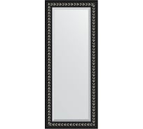 Зеркало EVOFORM с фацетом в багетной раме - черный ардеко 81 мм (60x145 см) BY 1165