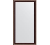 Зеркало EVOFORM в багетной раме - махагон с орнаментом 50 мм (53x103 см) BY 3641