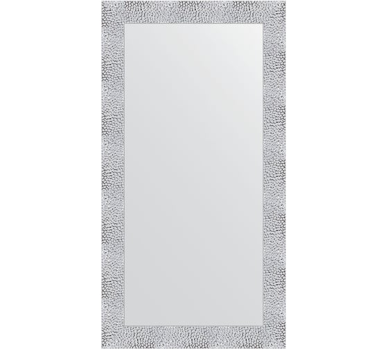 Зеркало EVOFORM в багетной раме - чеканка белая 70 мм (56x106 см) BY 3652 1