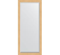 Зеркало EVOFORM с фацетом в багетной раме - сосна 62 мм (71x161 см) BY 1203