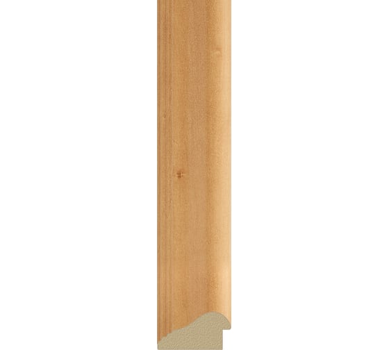 Зеркало EVOFORM с фацетом в багетной раме - сосна 62 мм (71x161 см) BY 1203