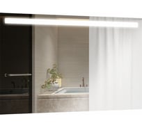 Зеркало с часами Azario AZ-Z-030CS 1000x700 мм, сенсорный выключатель 00077948