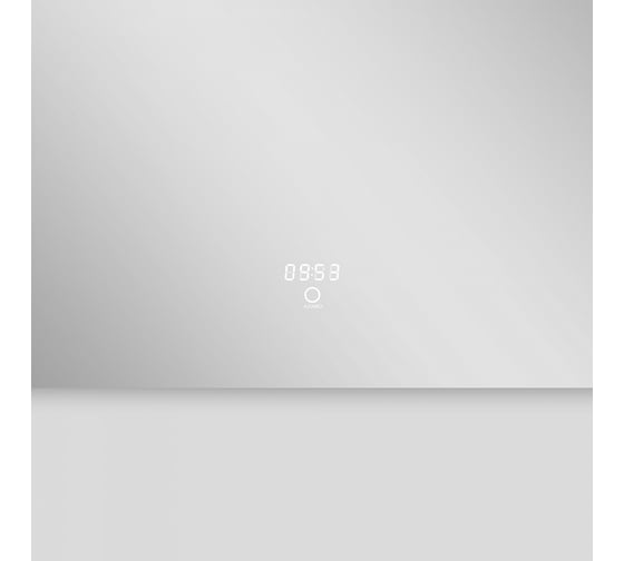 Зеркало с часами Azario AZ-Z-030CS 1000x700 мм, сенсорный выключатель 00077948