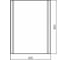 Зеркало Azario Aldo 600x800 мм, сенсорный выключатель LED-00002528 00078812 4