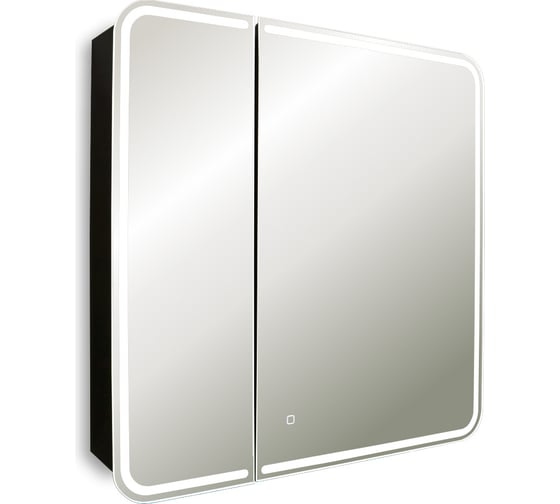 Зеркало Azario Alliance - Black 805x800 мм, сенсорный выключатель LED-00002611 00079418