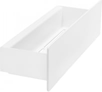 Полка для ванной комнаты GreenWeen CASA 300 мм, нержавеющая сталь, белая GW-CASA-NERZH-300-W