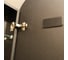 Зеркало-шкаф Azario Soho Black 500x1000 - 3.1 ЖК-часы, подогрев, сенсорный выключатель LED-00002612 00079415 10
