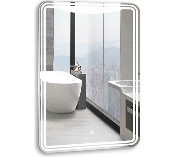 Зеркало Azario Мали 550x800 мм, сенсорный выключатель LED-00002534 00077081