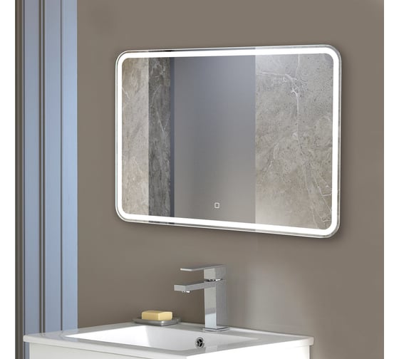 Зеркало Azario Давид 800x550 мм, сенсорный выключатель LED-00002533 00077077