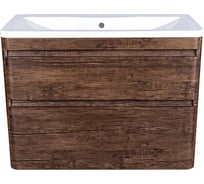 Подвесная тумба Style Line "Атлантика 100", Люкс старое дерево, PLUS ЛС-00000663