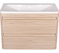 Подвесная тумба Style Line "Атлантика 100", Люкс ясень перламутр, PLUS ЛС-00000686