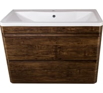 Подвесная тумба Style Line "Атлантика 90", Люкс старое дерево, PLUS СС-00002209