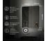 Зеркало-шкаф Reflection Black led 760x850 RF2002BL 4