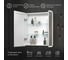 Зеркало-шкаф Reflection Chill led 700x800 RF2314CH 2