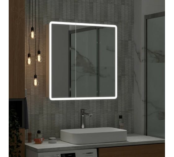 Зеркало-шкаф Reflection Chill led 800x800 RF2315CH