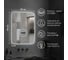 Зеркало Reflection Horizon с бесконтактным сенсором, диммером, холодная подсветка, 500x700 RF4206HR 8