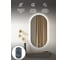 Зеркало Look с фоновой подсветкой, к/с, диммером 450х900 Reflection RF4412DR 4