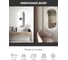 Зеркало Look с фоновой подсветкой, к/с, диммером 450х900 Reflection RF4412DR 5