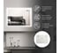Зеркало Reflection Double с led подсветкой, сенсором, часами, акриловый короб, 900x700 RF4615DB 4