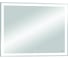 Зеркало Reflection Double с led подсветкой, сенсором, часами, акриловый короб, 900x700 RF4615DB 9