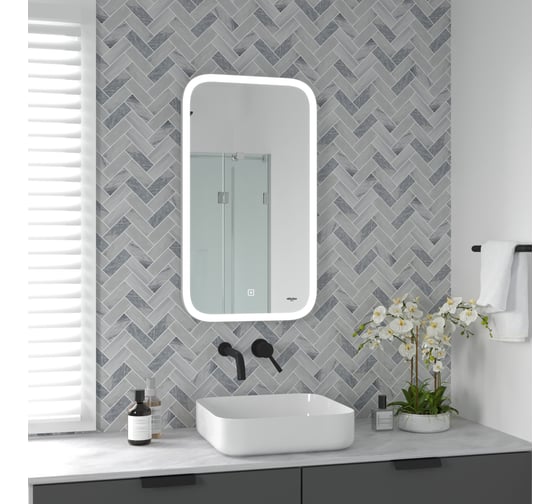 Зеркало Reflection Minimal с led подсветкой, сенсором, 400x700 RF4818MN