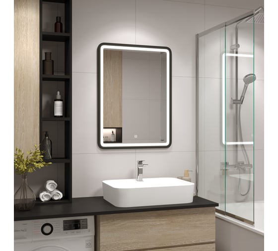 Зеркало Reflection Happy с led подсветкой, сенсором, 600x800 RF4919HP