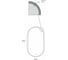 Зеркало arabica с led подсветкой, сенсором в мдф раме 450x900 Reflection RF5020AR 13
