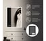 Зеркало Reflection Ghost с led подсветкой, сенсором и часами, 600x800 RF5223GH 2