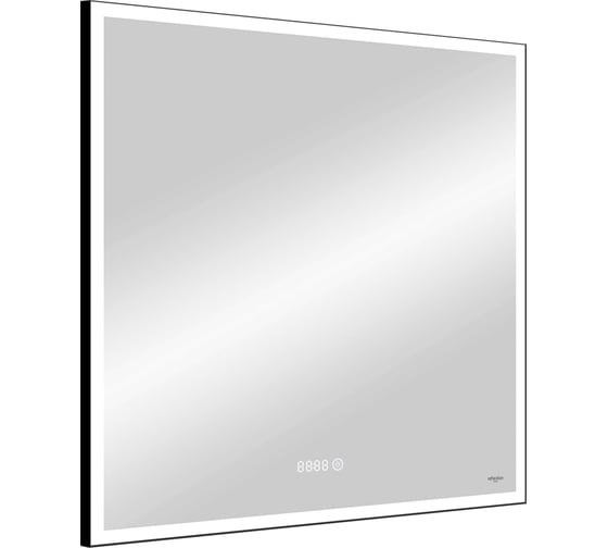 Зеркало Reflection Ghost с led подсветкой, сенсором и часами, 800x800 RF5224GH