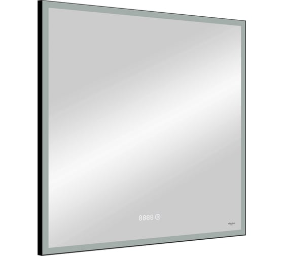 Зеркало Reflection Ghost с led подсветкой, сенсором и часами, 800x800 RF5224GH