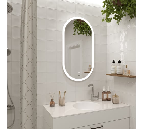 Зеркало Reflection Almond с led подсветкой, сенсором, 550x1000 RF5530AL