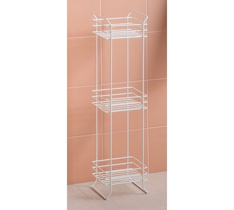 Стеллаж ЧМЗ 22x22x88.7 см, белый 501-009-10