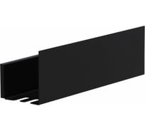 Полка Aquanet Магнум 400x120x100, черный матовый (274188) 00274188
