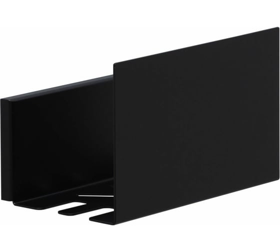Полка Aquanet Магнум 200x120x100, черный матовый (274190) 00274190