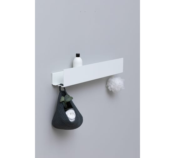 Полка Aquanet Магнум 700x120 с крючками 00302233