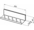 Полка Aquanet Магнум 300x80 открытая 00302236 6