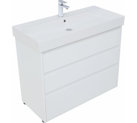 Тумба Aquanet Nova Lite 100 SLIM SYNERGY 00302478