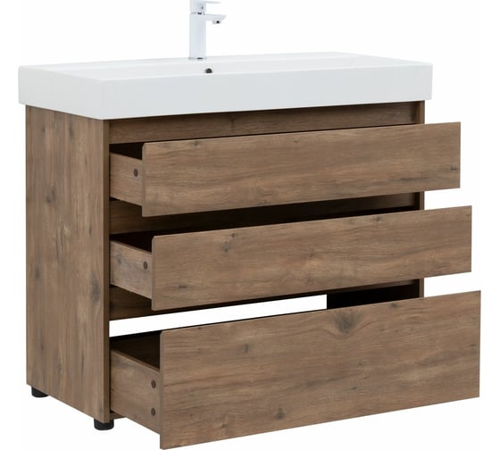 Тумба Aquanet Nova Lite 100 SLIM SYNERGY 00302480