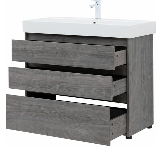 Тумба Aquanet Nova Lite 100 SLIM SYNERGY 00302479